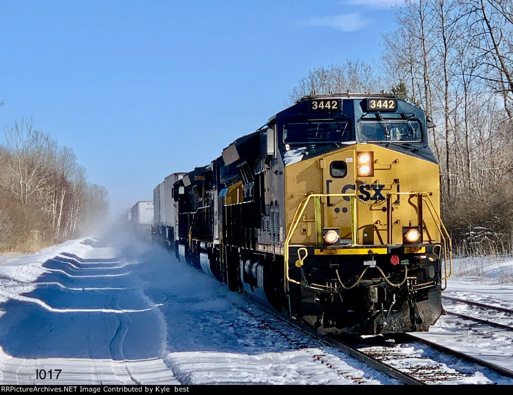 CSX 3442 on I017